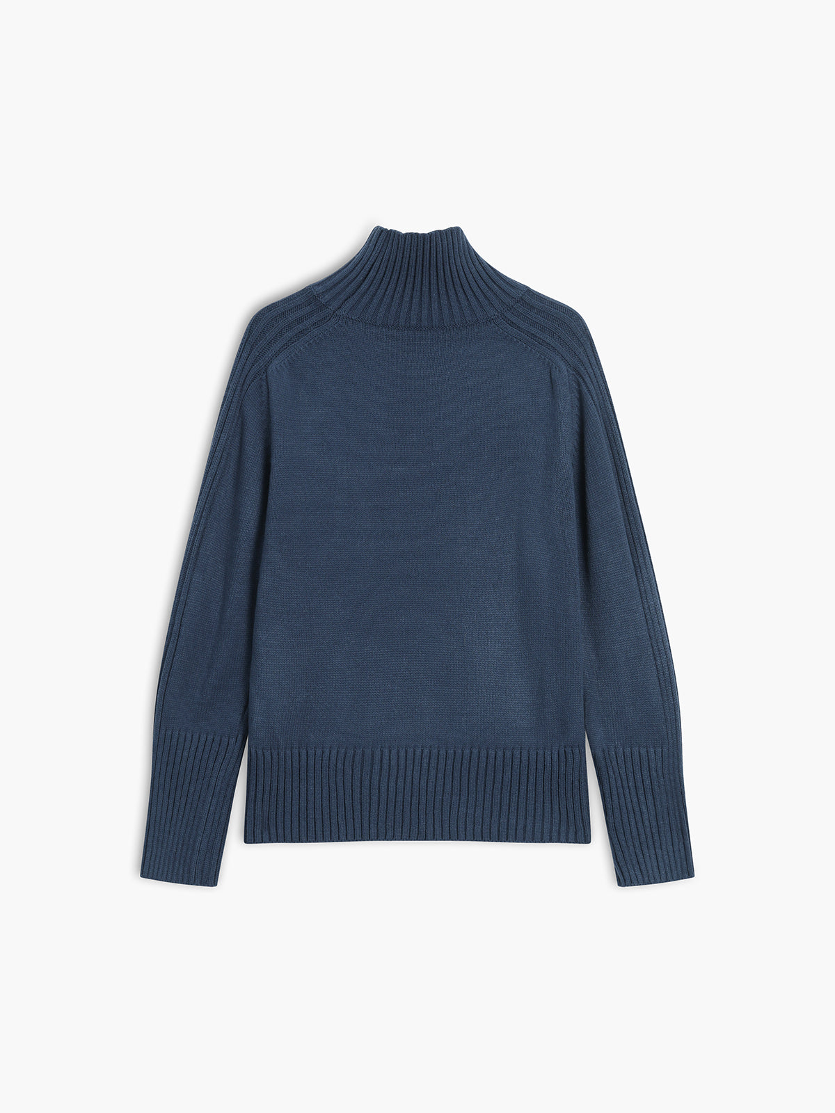 Women’s Turtleneck Sweater - Ribbed Knit - Oversized Fit - Long Sleeve Casual Comfort