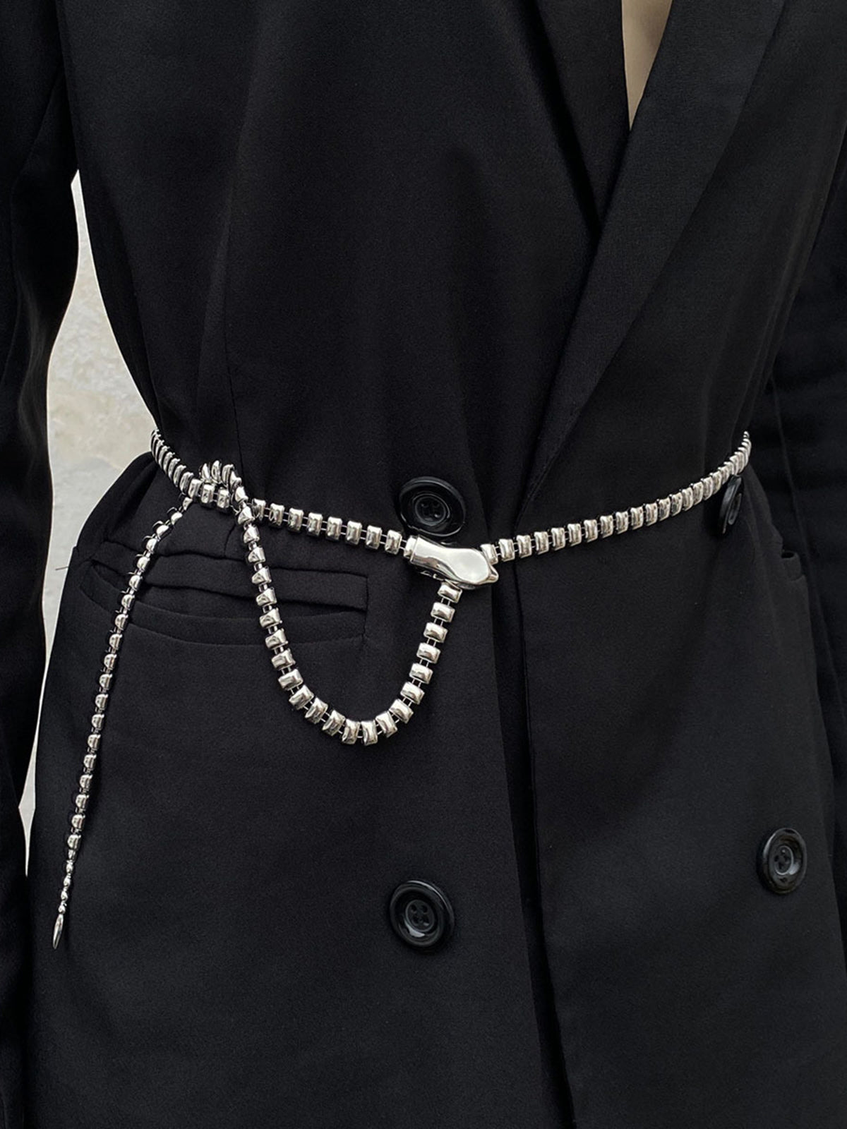 Metal Linked Adjustable Chain Belt