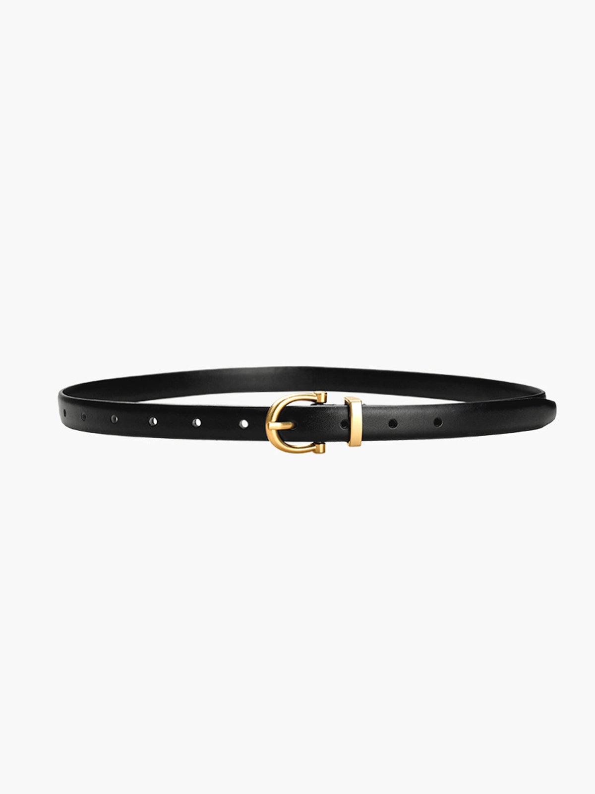 Nalani - adjustable simple metal pin buckle belt