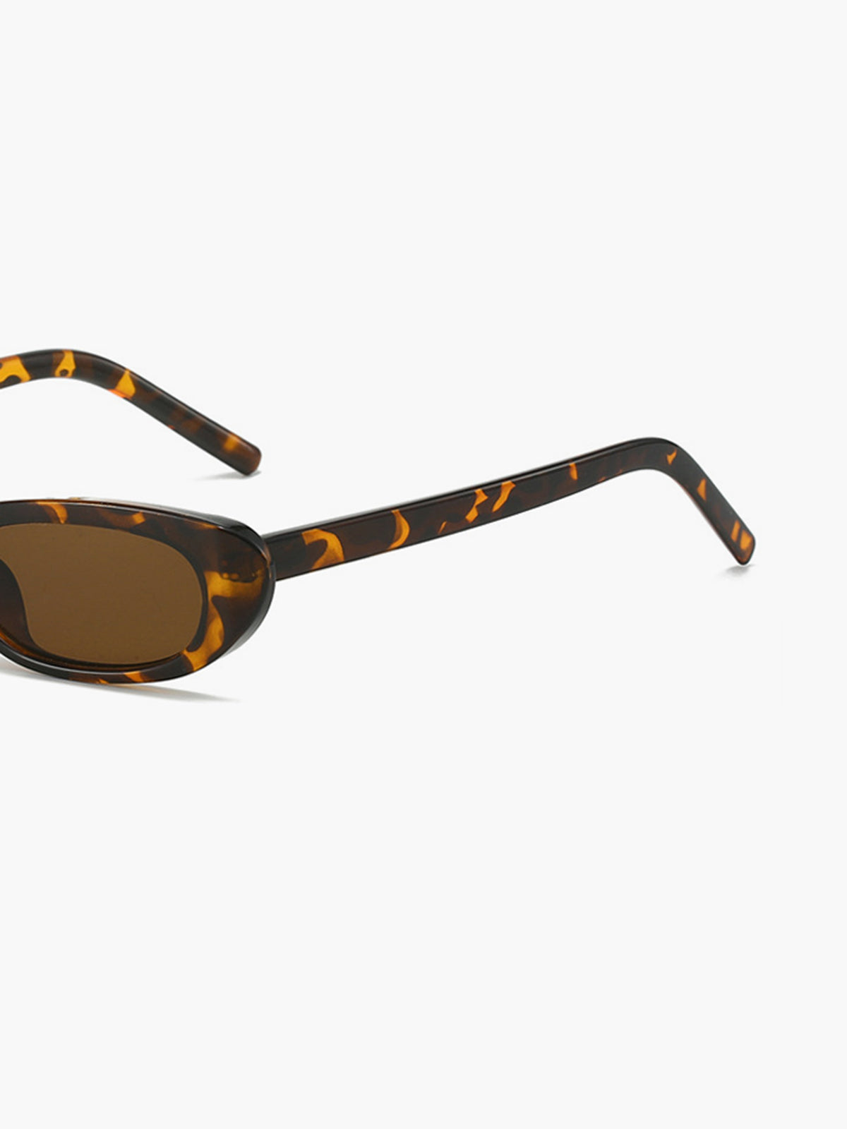 Nalu - cat-eye sunglasses with leopard printed frame