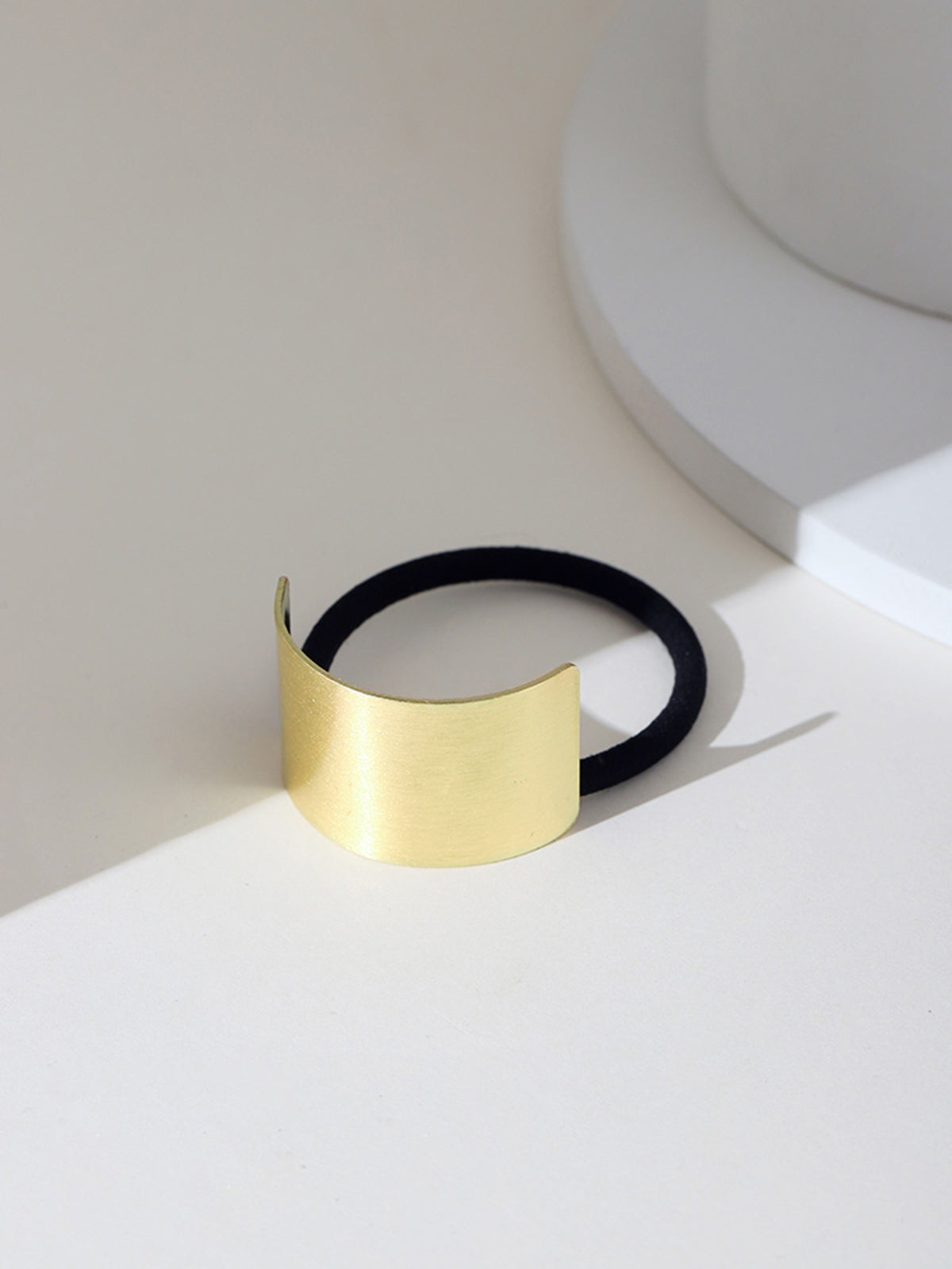 Women’s Hair Cuff - Metal Ponytail Holder - Stylish Sleek Hair Accessory