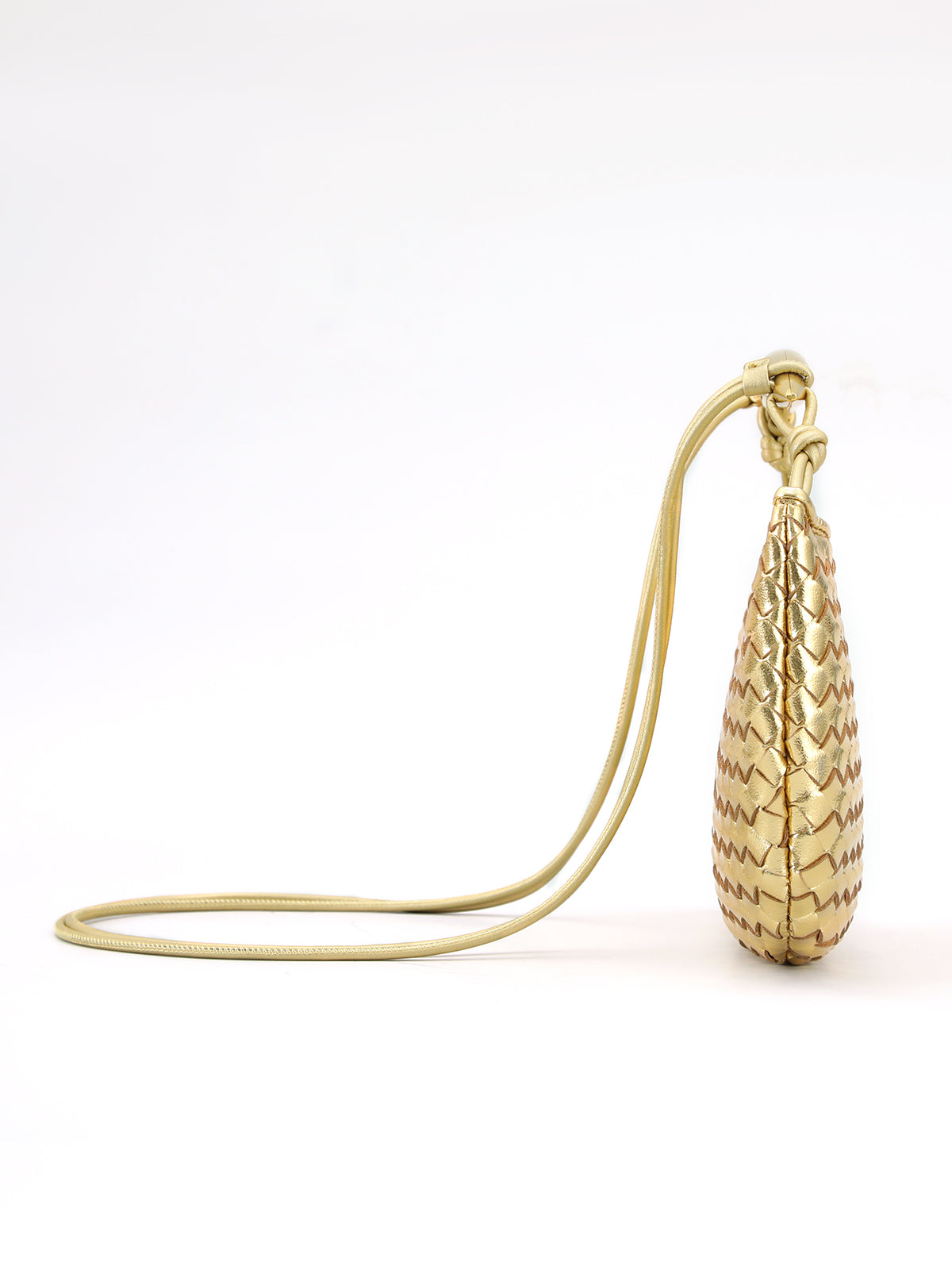Mahina - metallic woven bag