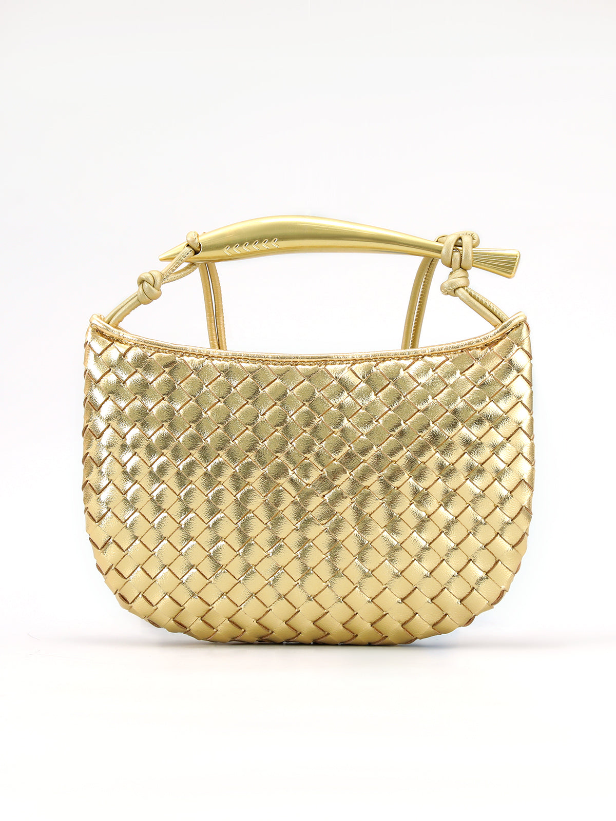 Mahina - metallic woven bag