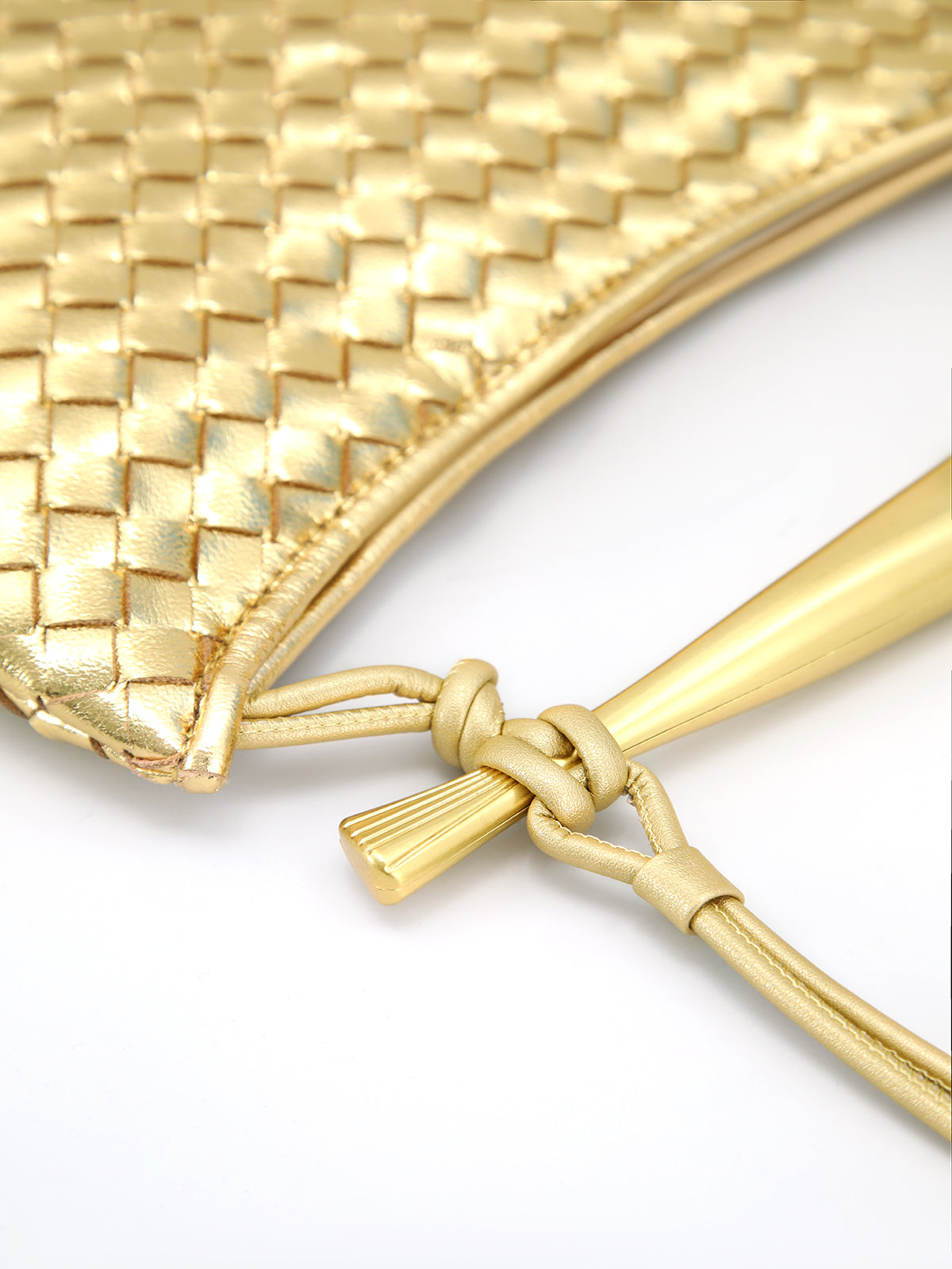 Mahina - metallic woven bag