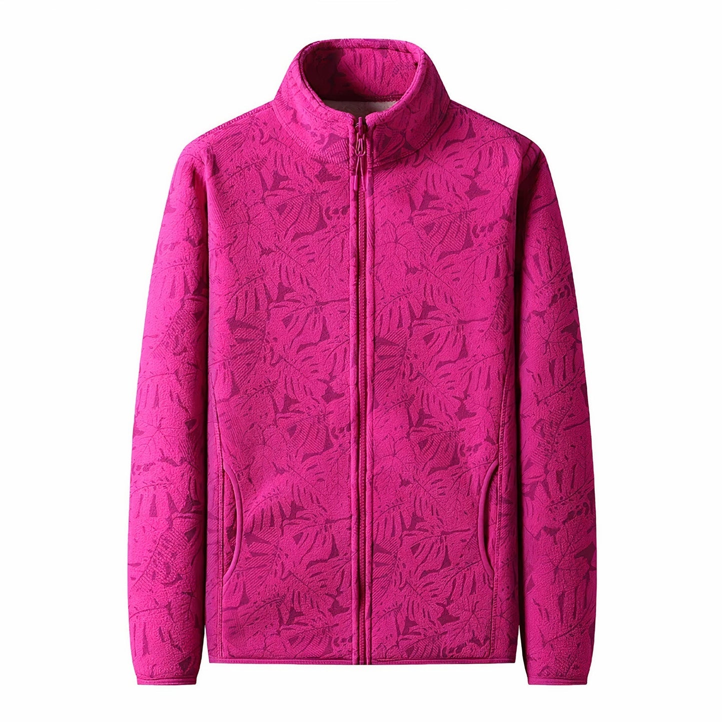 Women's maple leaf camouflage jacket