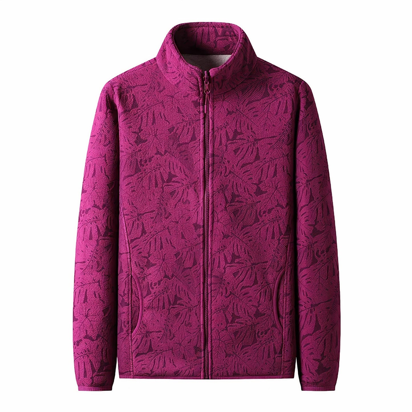 Women's maple leaf camouflage jacket