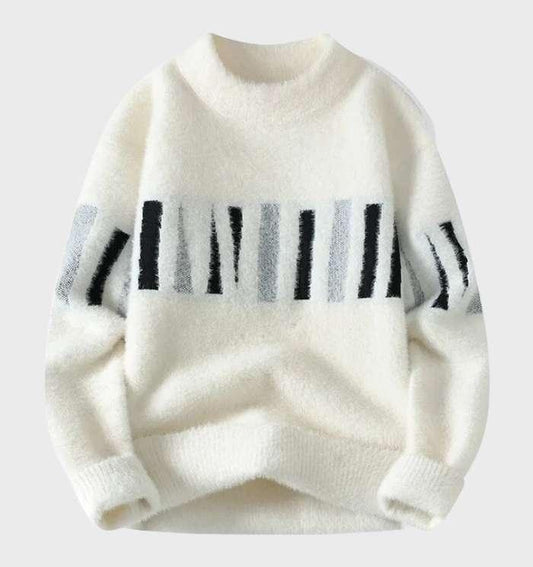 Mink Fleece Knitted Sweater Bottom