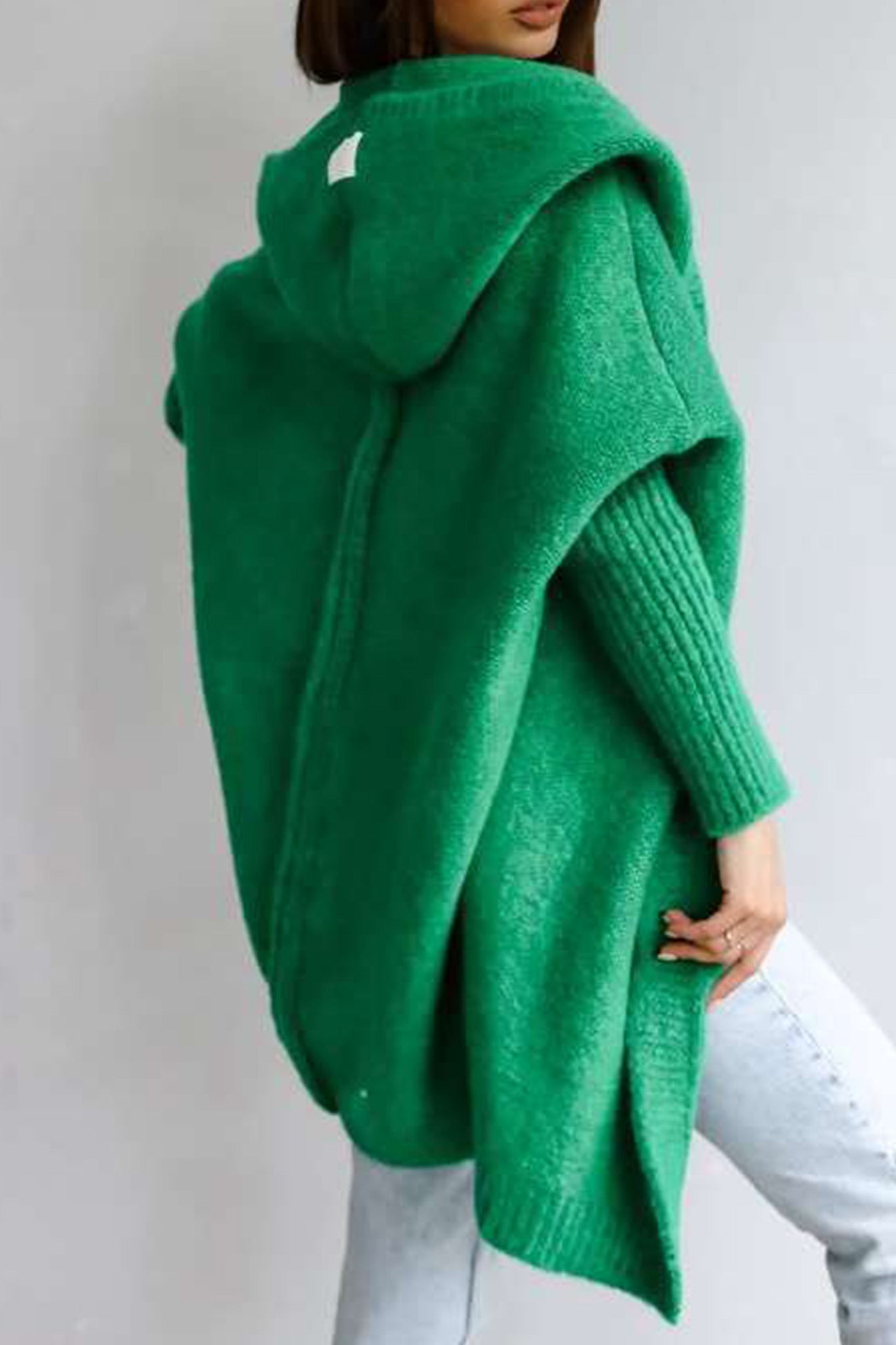 Women’s Oversized Cardigan - Chunky Knit - Long Sleeve - Relaxed Fit - Cozy Layering