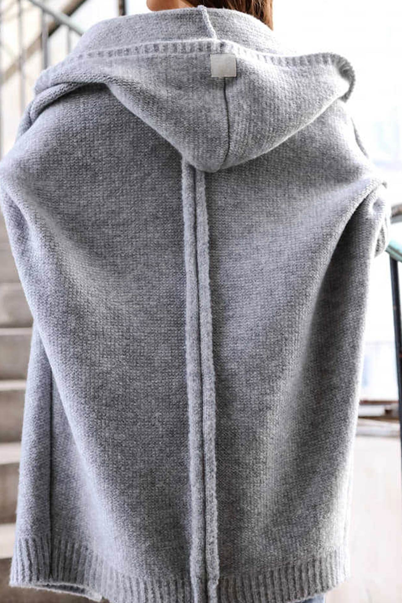 Women’s Oversized Cardigan - Chunky Knit - Long Sleeve - Relaxed Fit - Cozy Layering