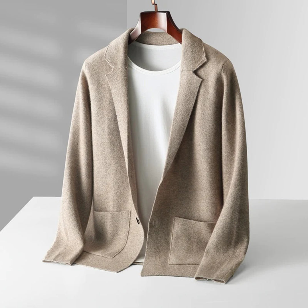 Loose-fit casual suit jacket