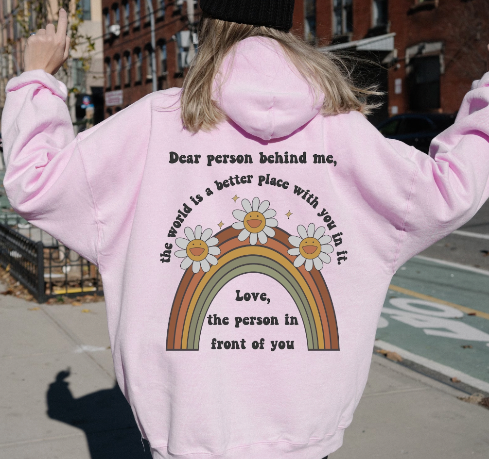 Women's rainbow sunflower print sweatshirt
