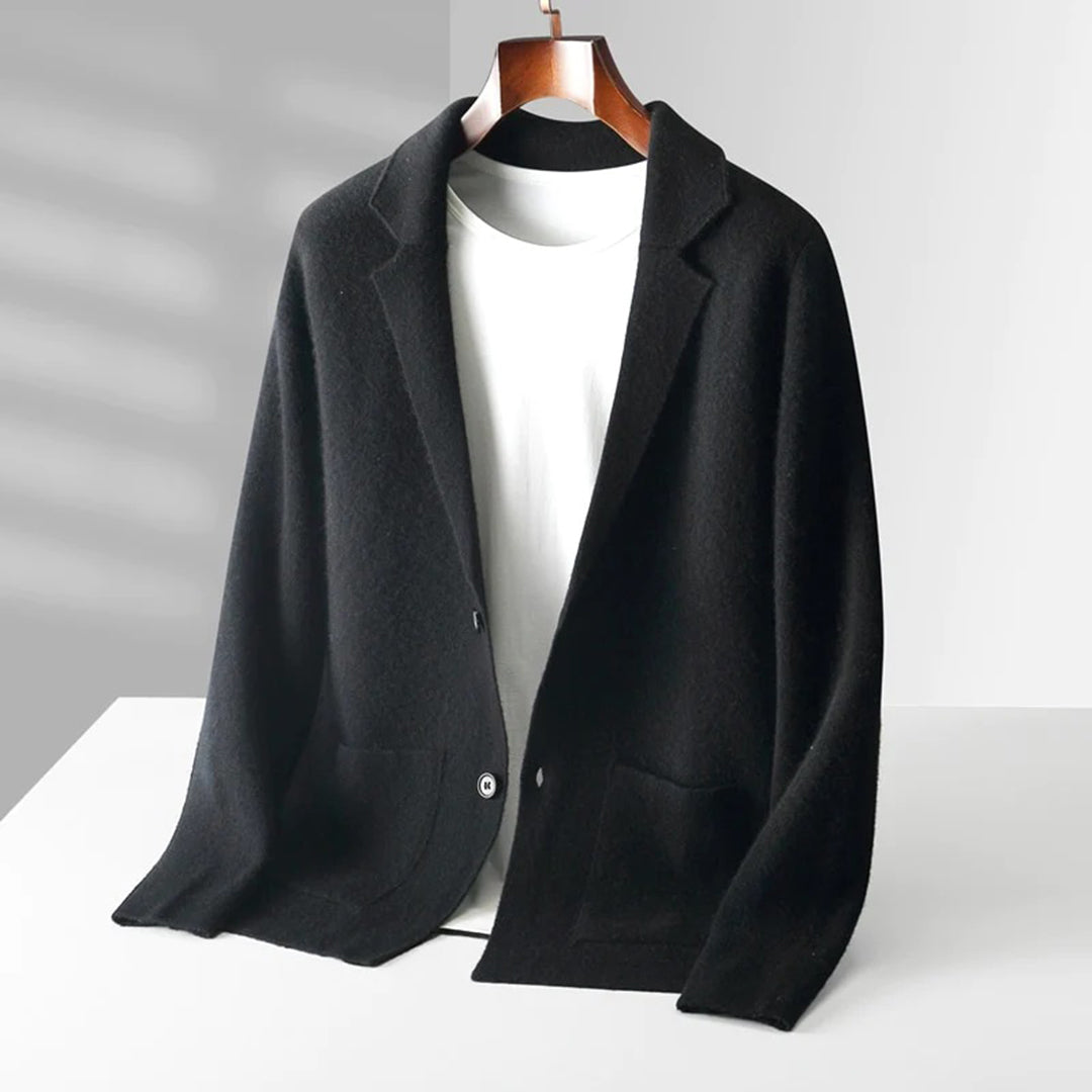 Loose-fit casual suit jacket