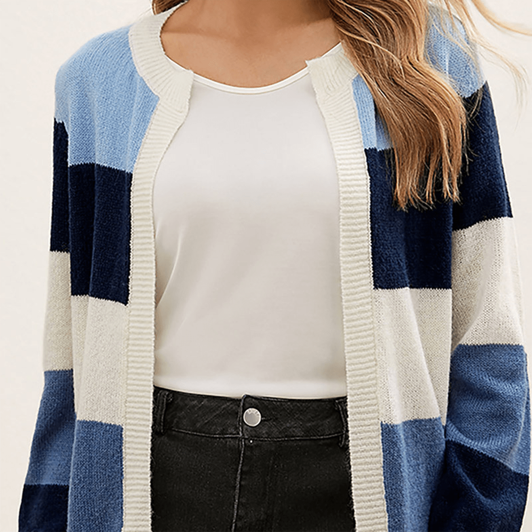Knitted Candy Color Cardigan