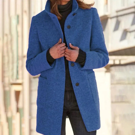 Plush Retro Woolen Coat