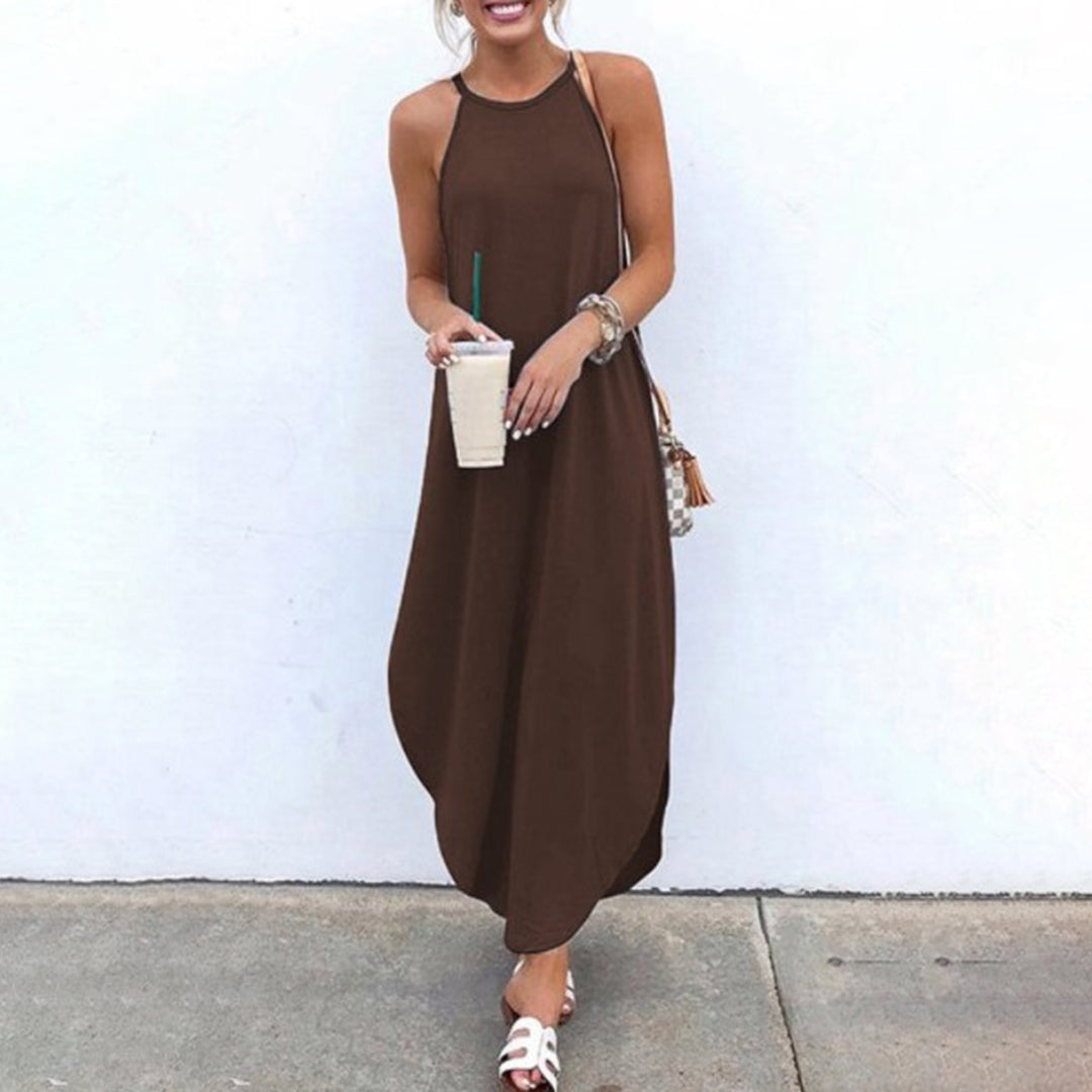 Ursa - Stylish Casual Dress with Spaghetti Straps