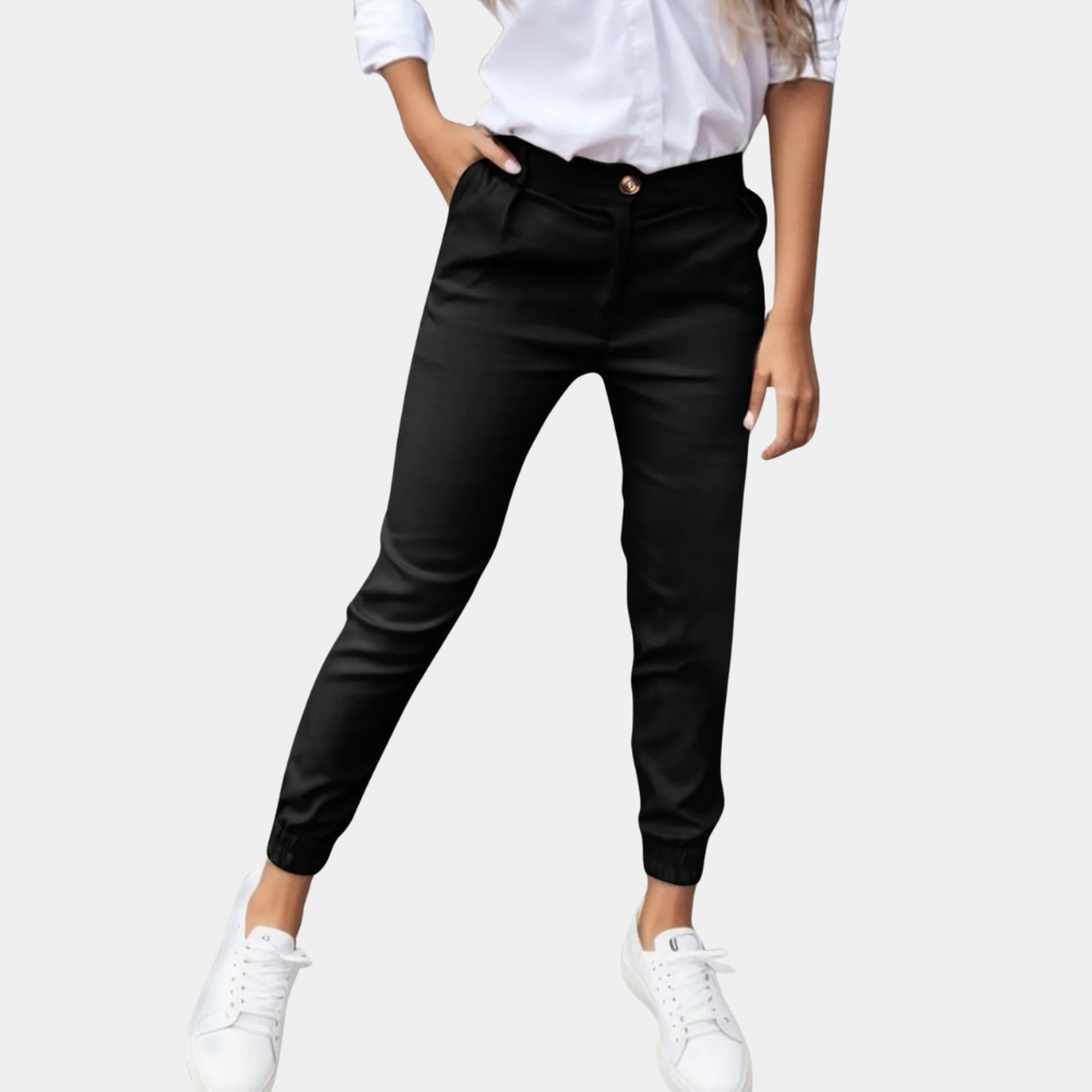 Women's high waist straight pants