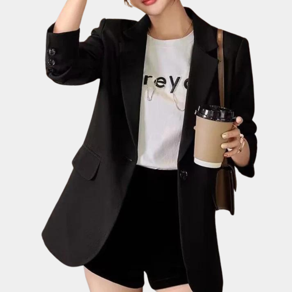 Loose small suit jacket for women