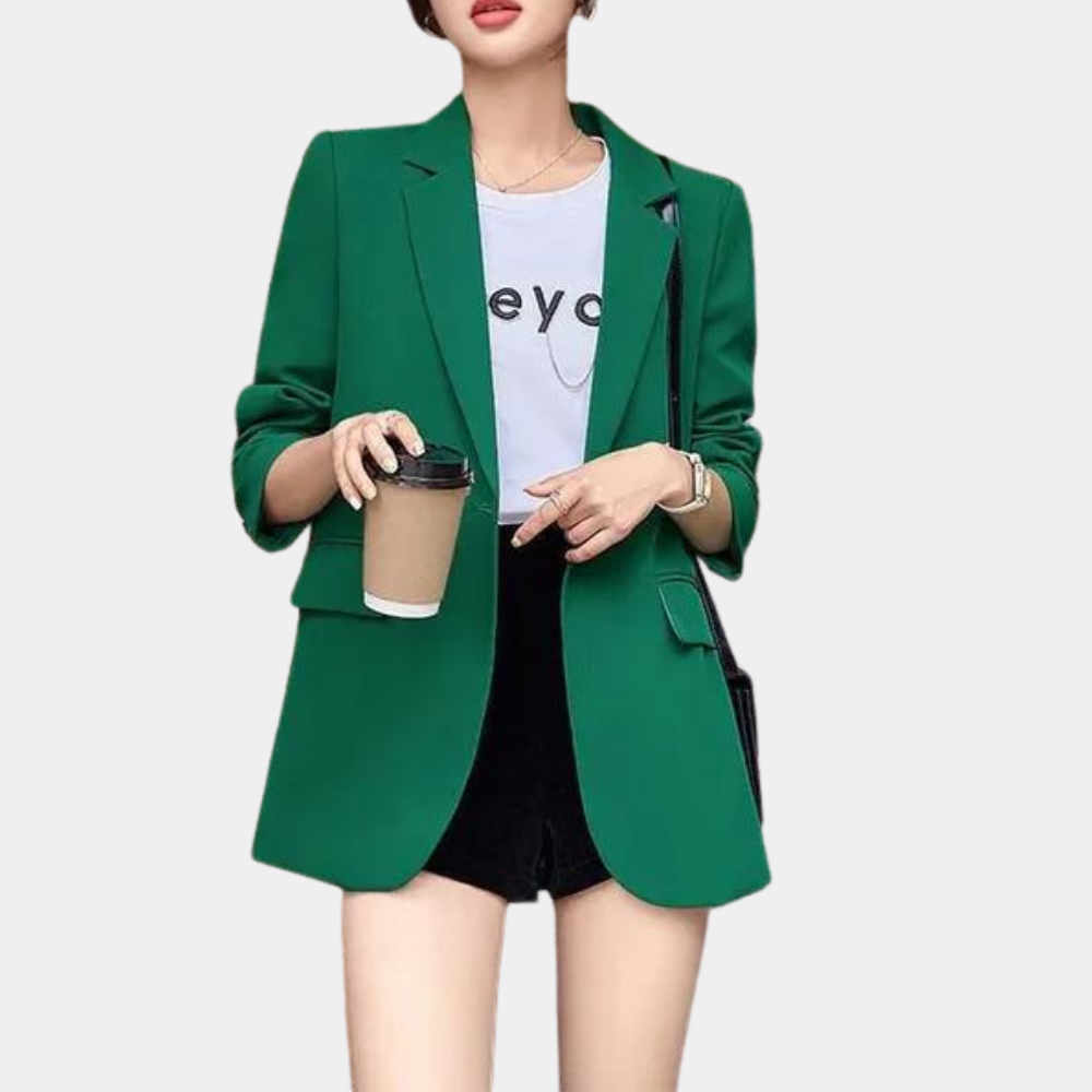 Loose small suit jacket for women