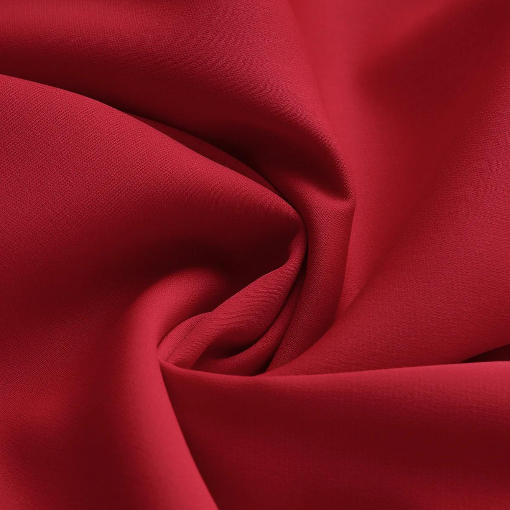 Solid color large swing belt skirt for women