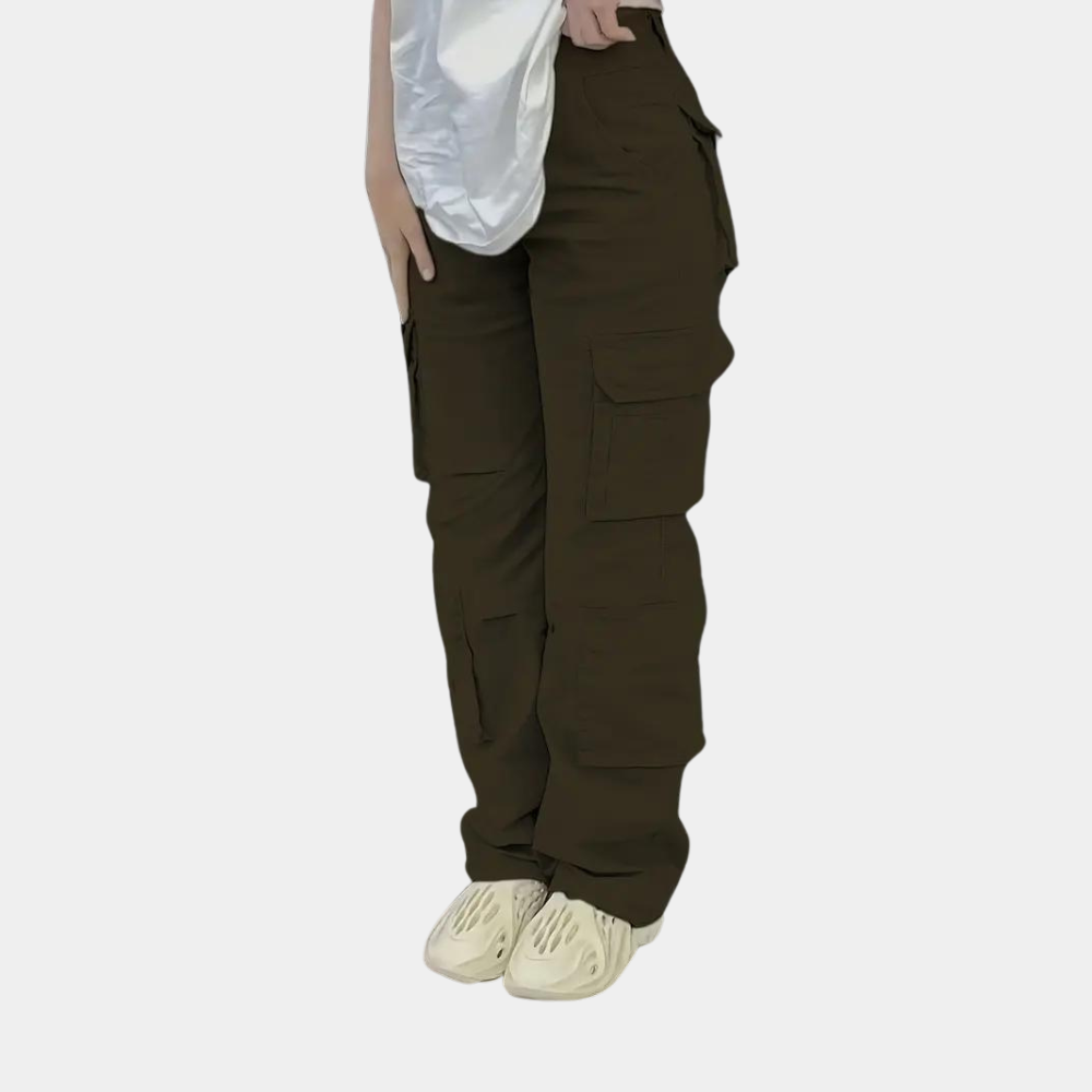 Women's loose baggy straight jeans
