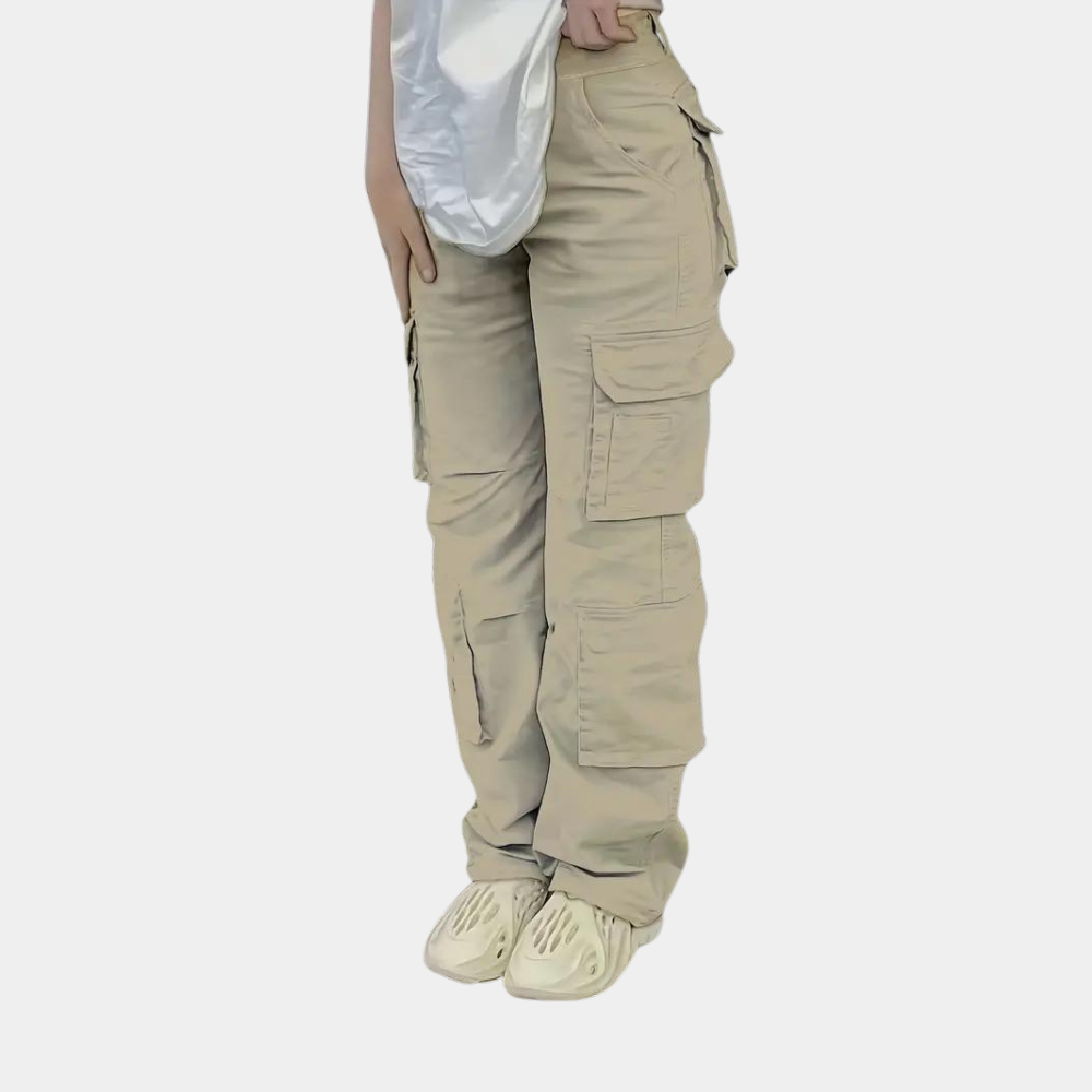 Women's loose baggy straight jeans