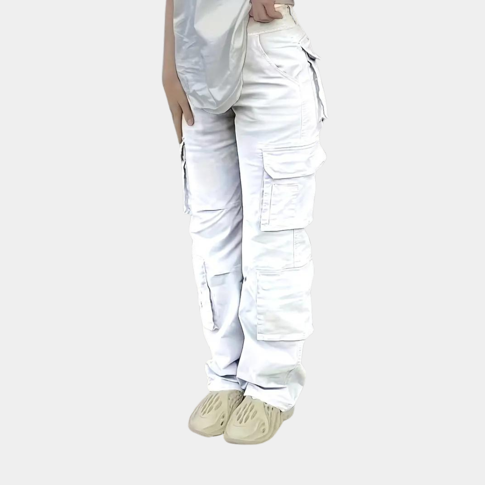 Women's loose baggy straight jeans