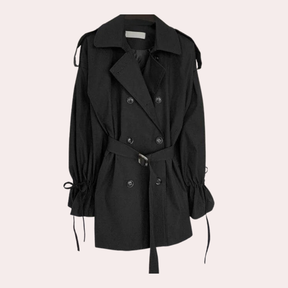 Loose slim fashion coat for women