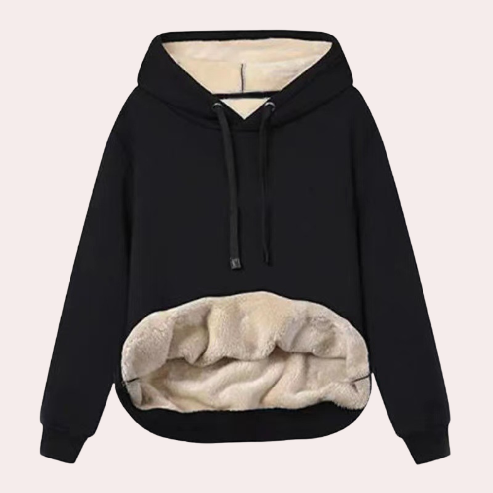 Women's hooded sports sweater jacket