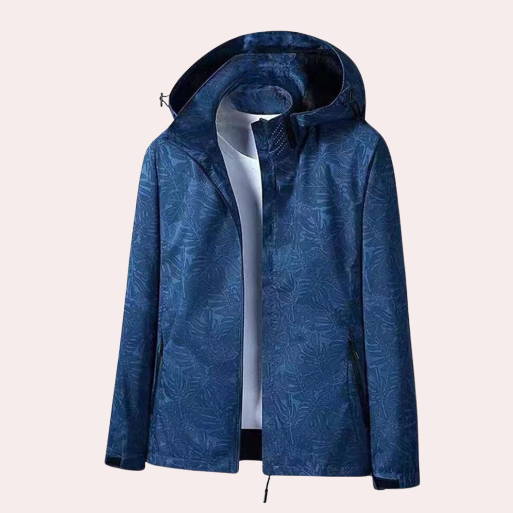 Women's camouflage hooded jacket