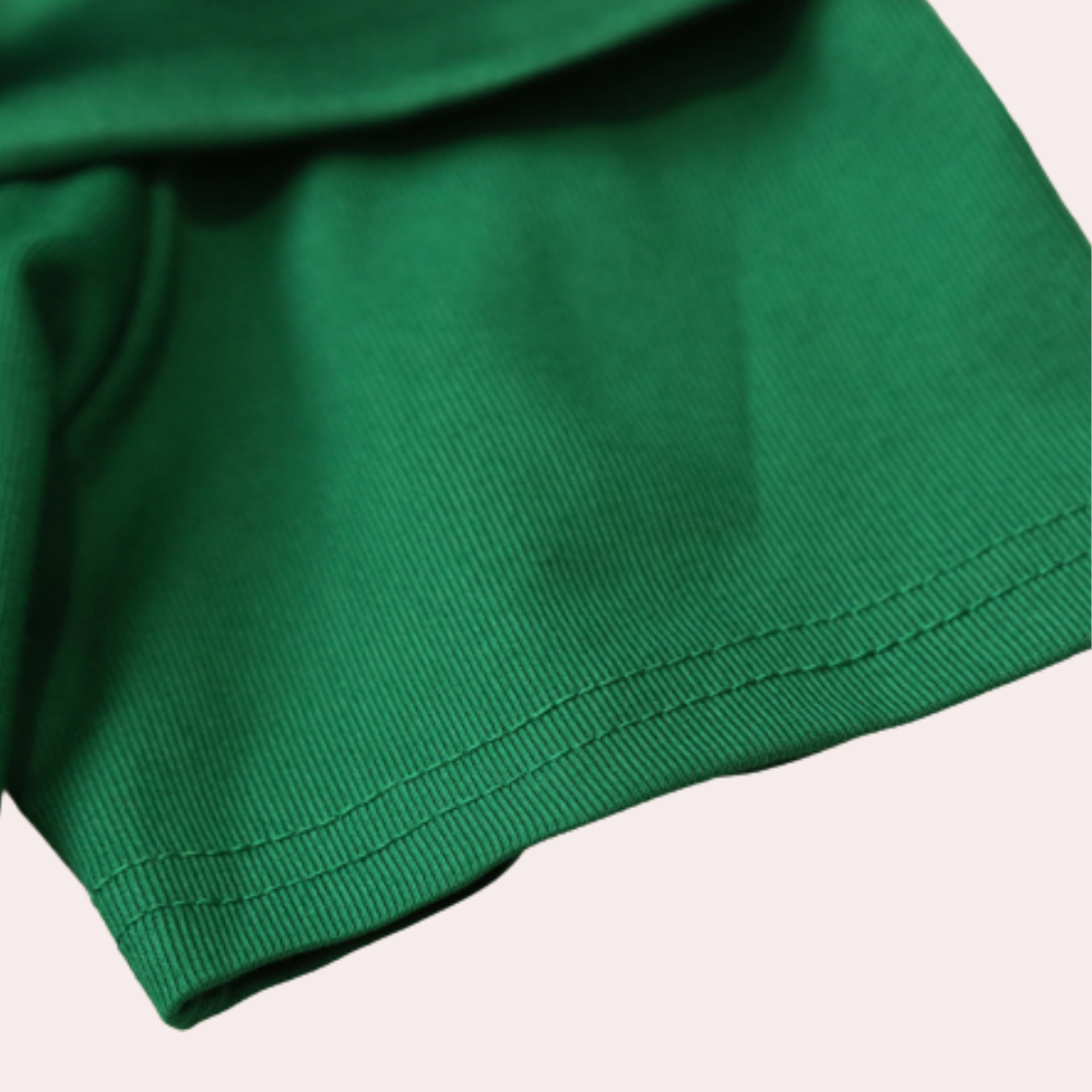 Women's Off-Shoulder Top - Fitted Silhouette - Oversized Bow Detail - Short Sleeve Elegant Design