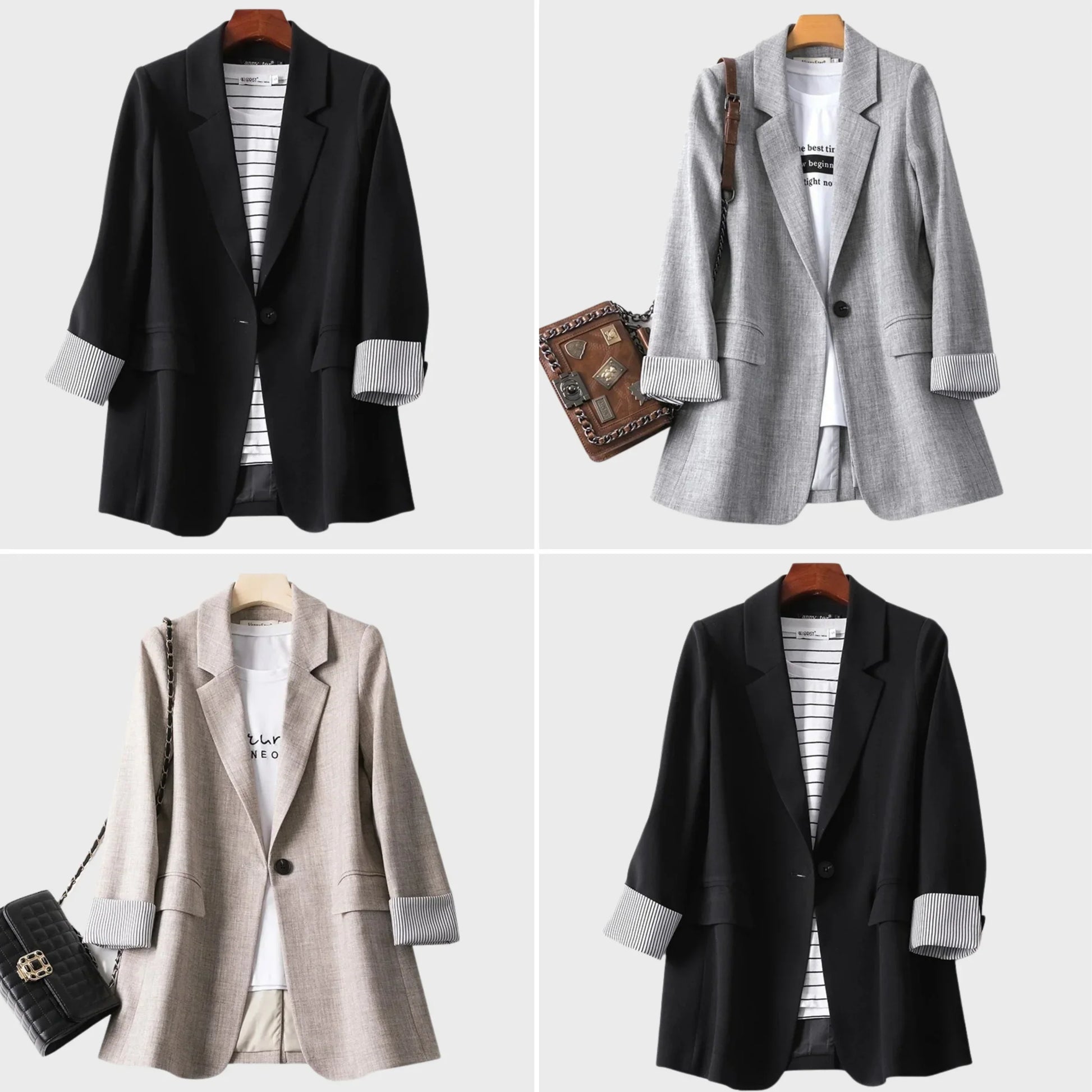 Plus Size Small Suit Jacket