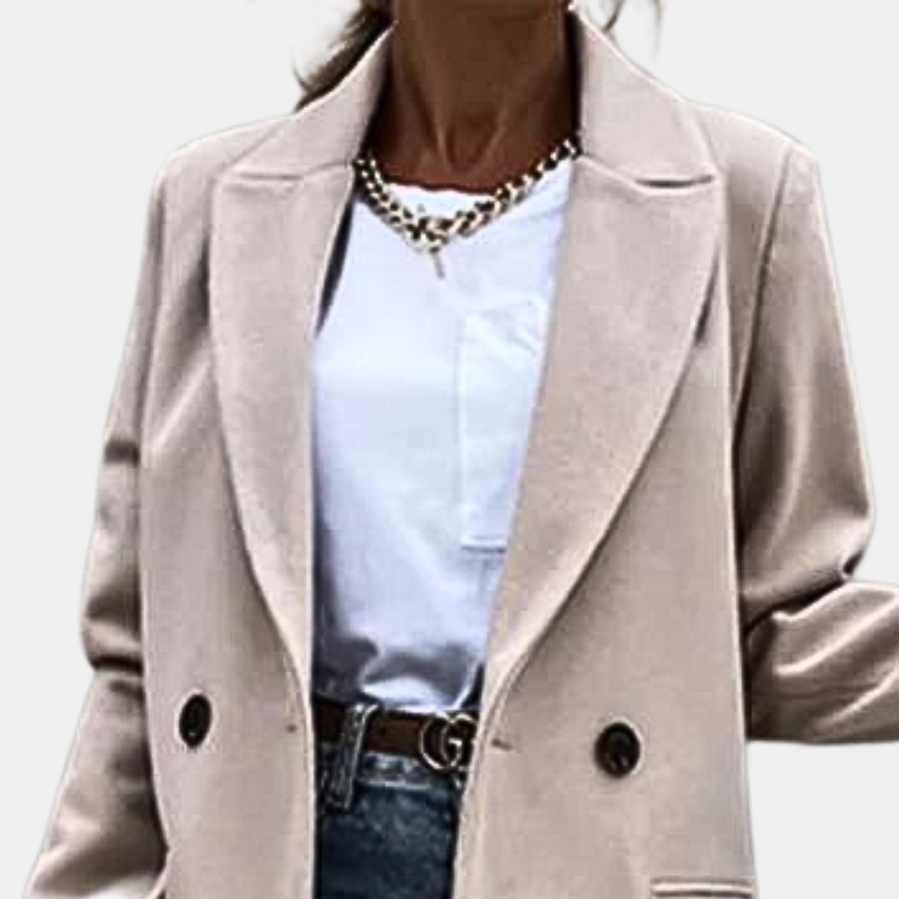 Women's tweed coat