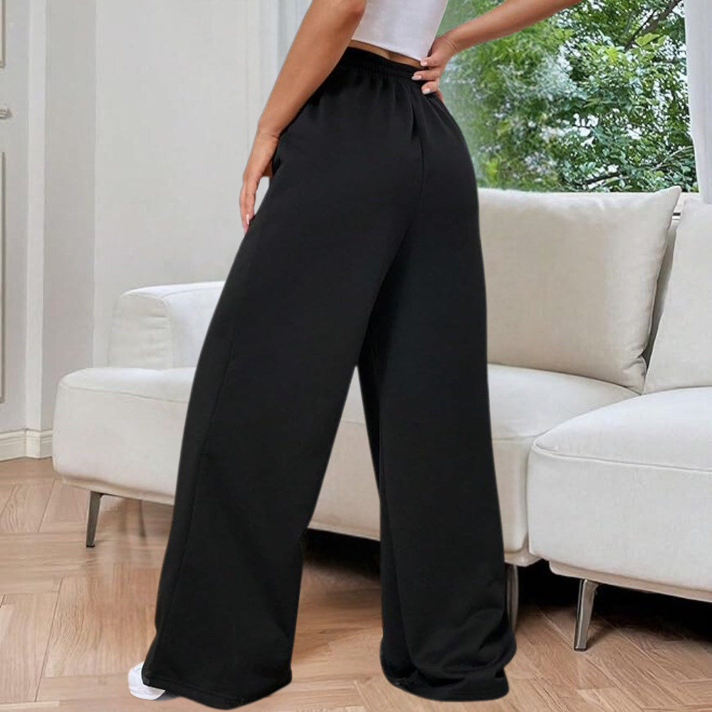 Women's loose casual wide leg jeans