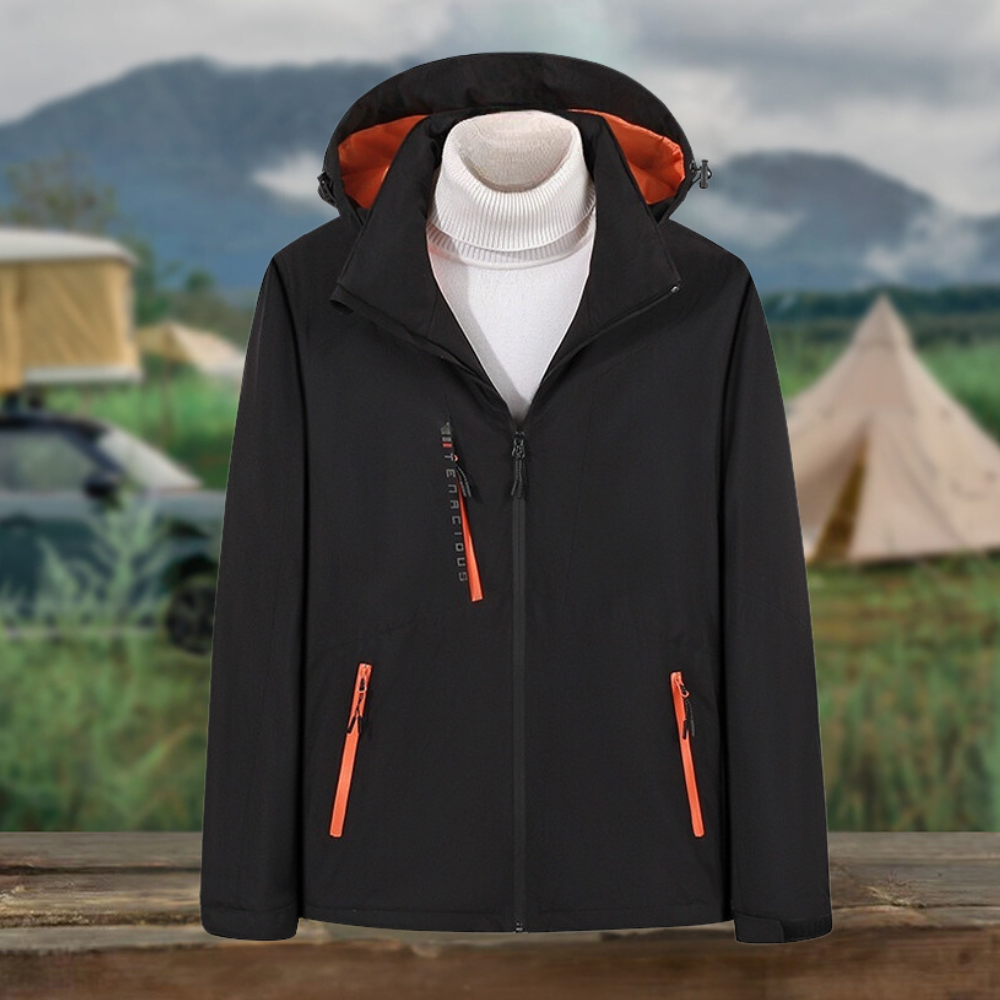 Hooded functional versatile casual padded jacket for women