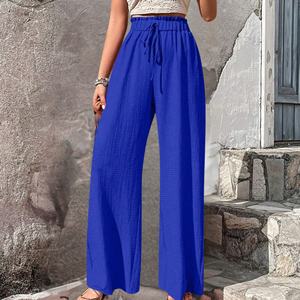 Women’s versatile bubble grid pants