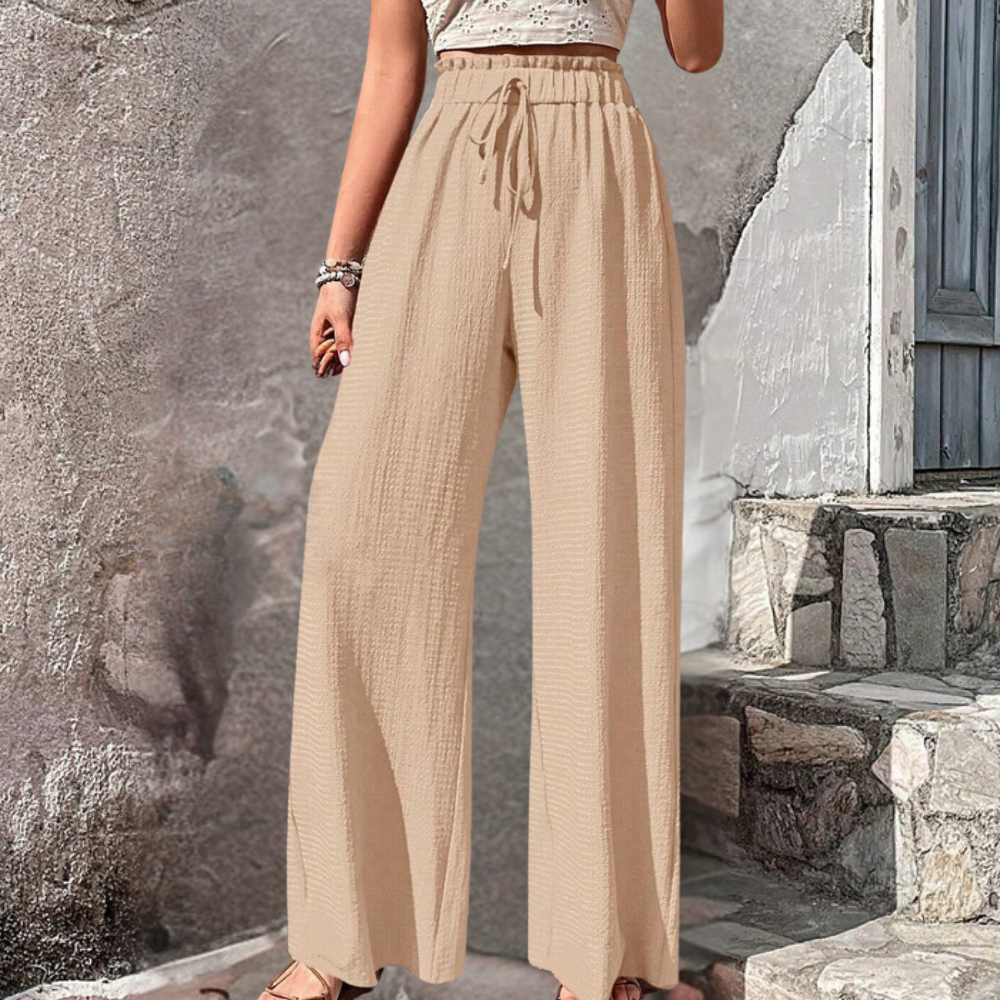 Women’s versatile bubble grid pants