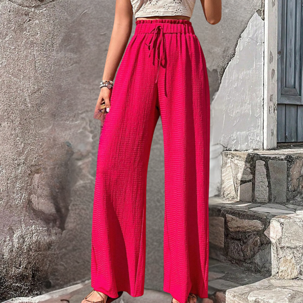 Women’s versatile bubble grid pants