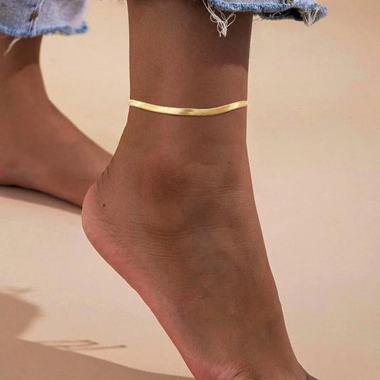 Delicate Adjustable Chain Anklet Jewelry
