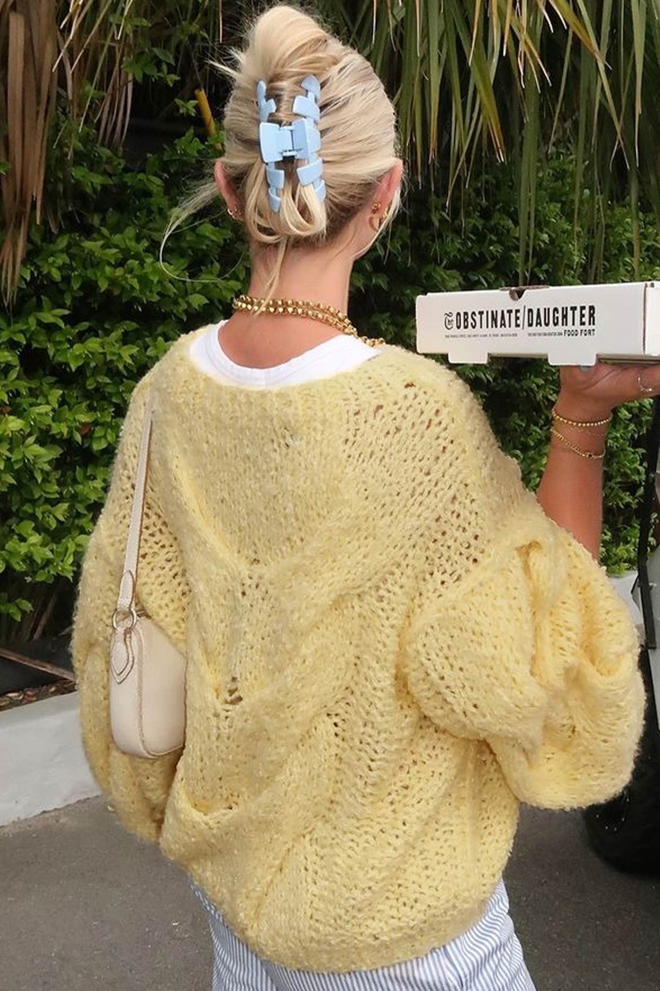 Cable Knit Hollow Out Pullover Sweater