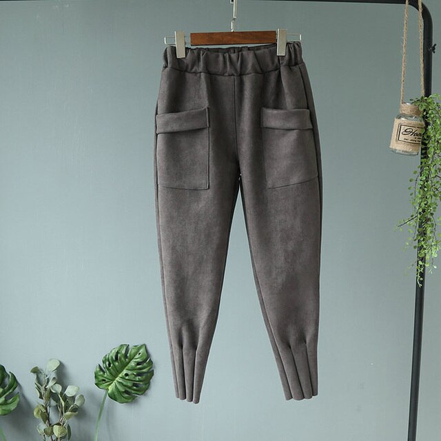 Women's casual autumn trousers