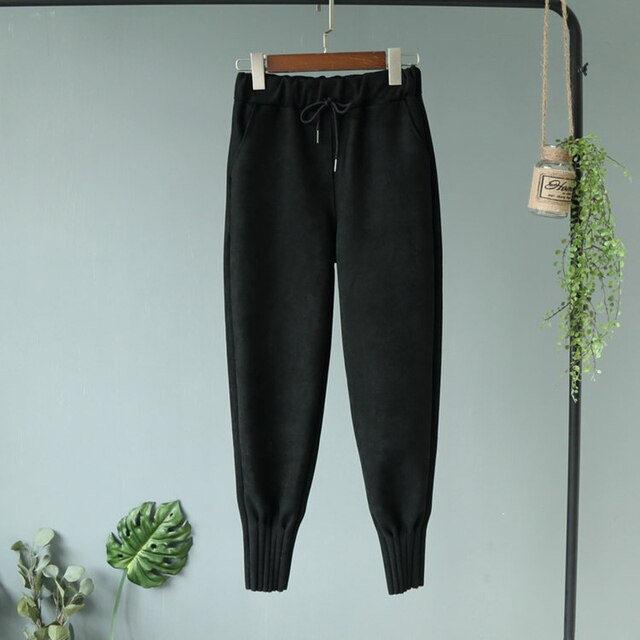 Women's casual autumn trousers