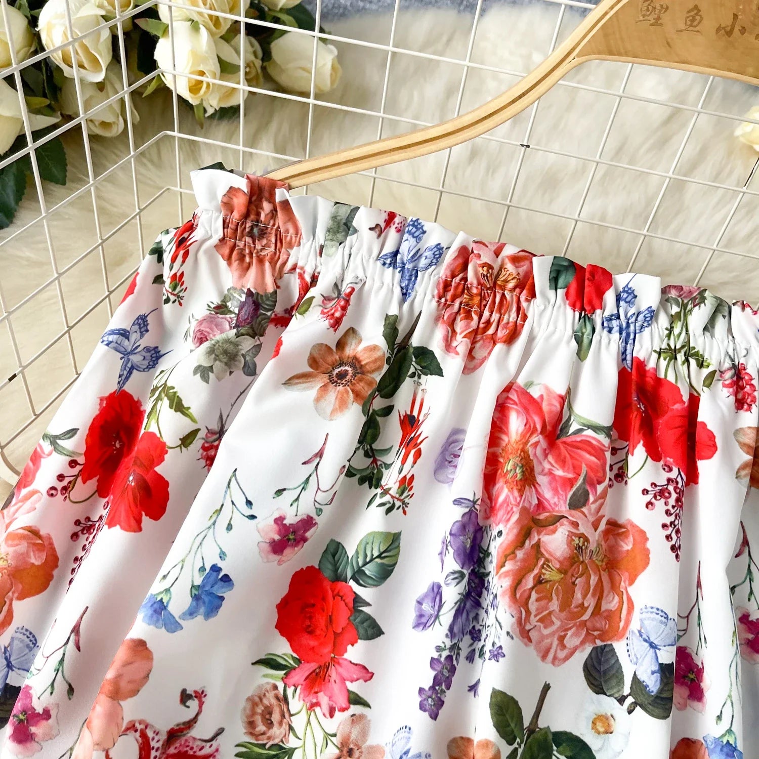 Chiffon Off-Shoulder Chic Top