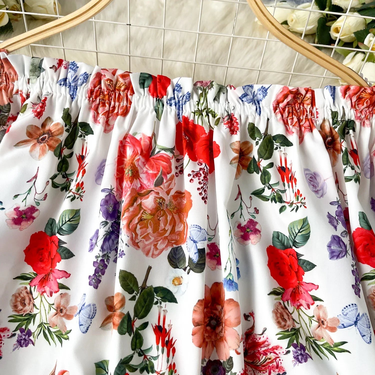 Chiffon Off-Shoulder Chic Top