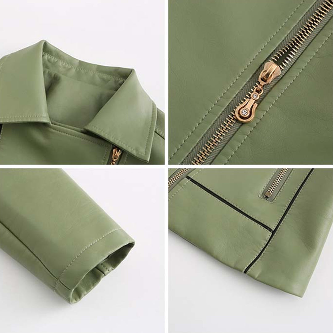 Cozy jacket thin short jacket for women