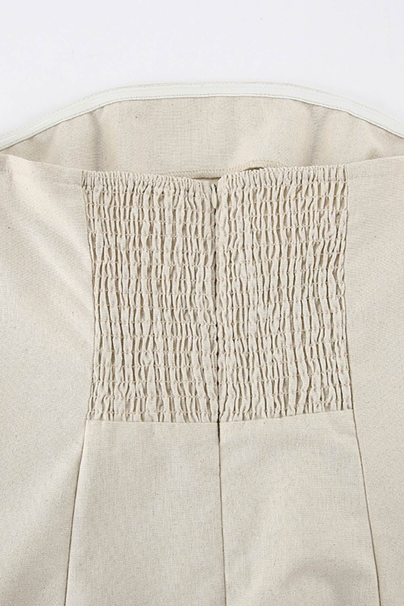 Women's Strapless Maxi Dress - Lightweight Cotton Linen - Flowy Elegant Long Dress