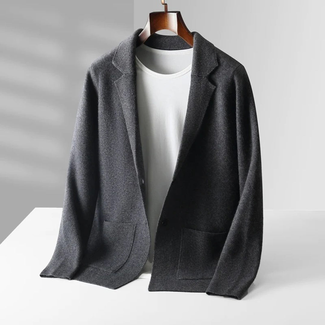 Loose-fit casual suit jacket