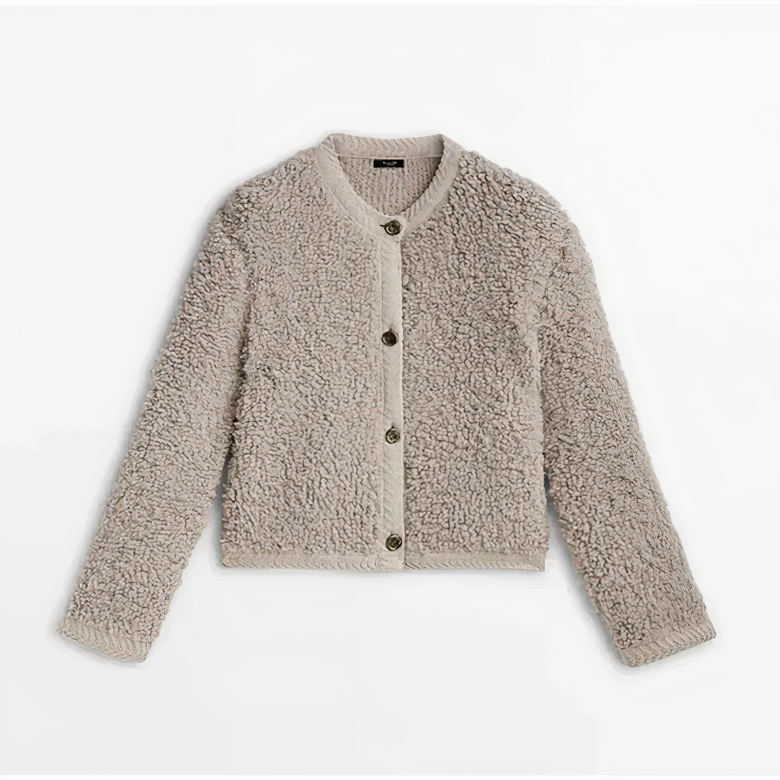 Knitted Cashmere Blend Cardigan