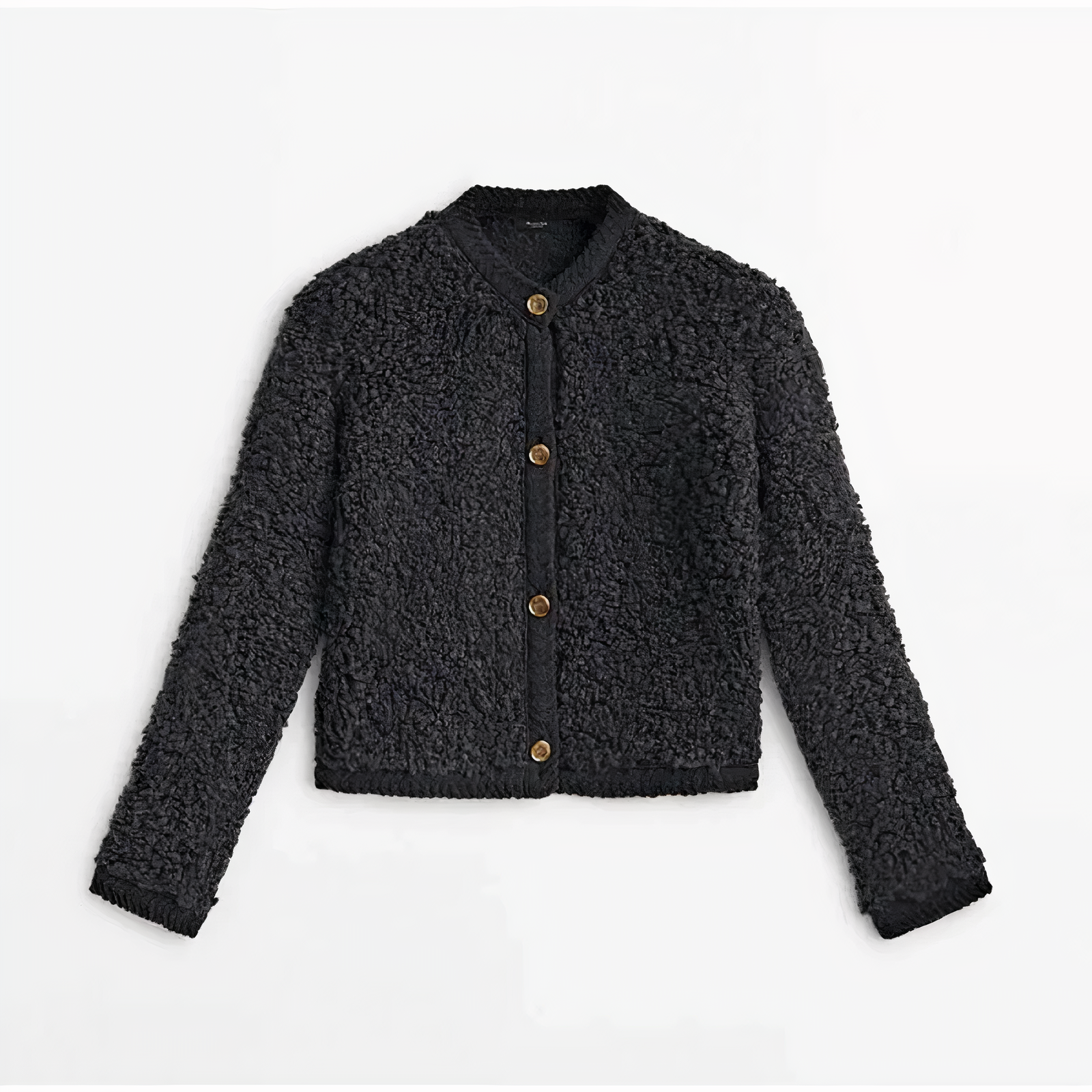 Knitted Cashmere Blend Cardigan