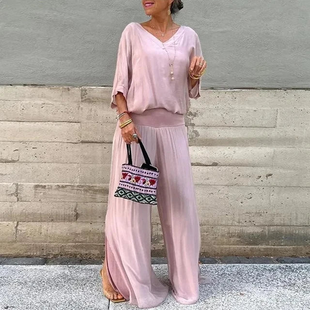 Siva - Stylish two-piece chiffon set