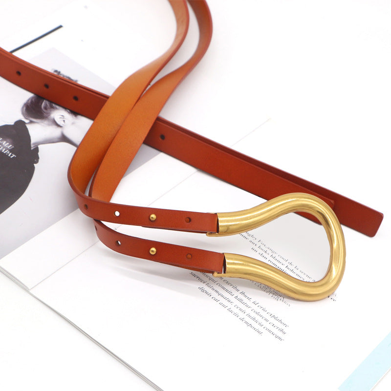Kath - chic PU leather belt